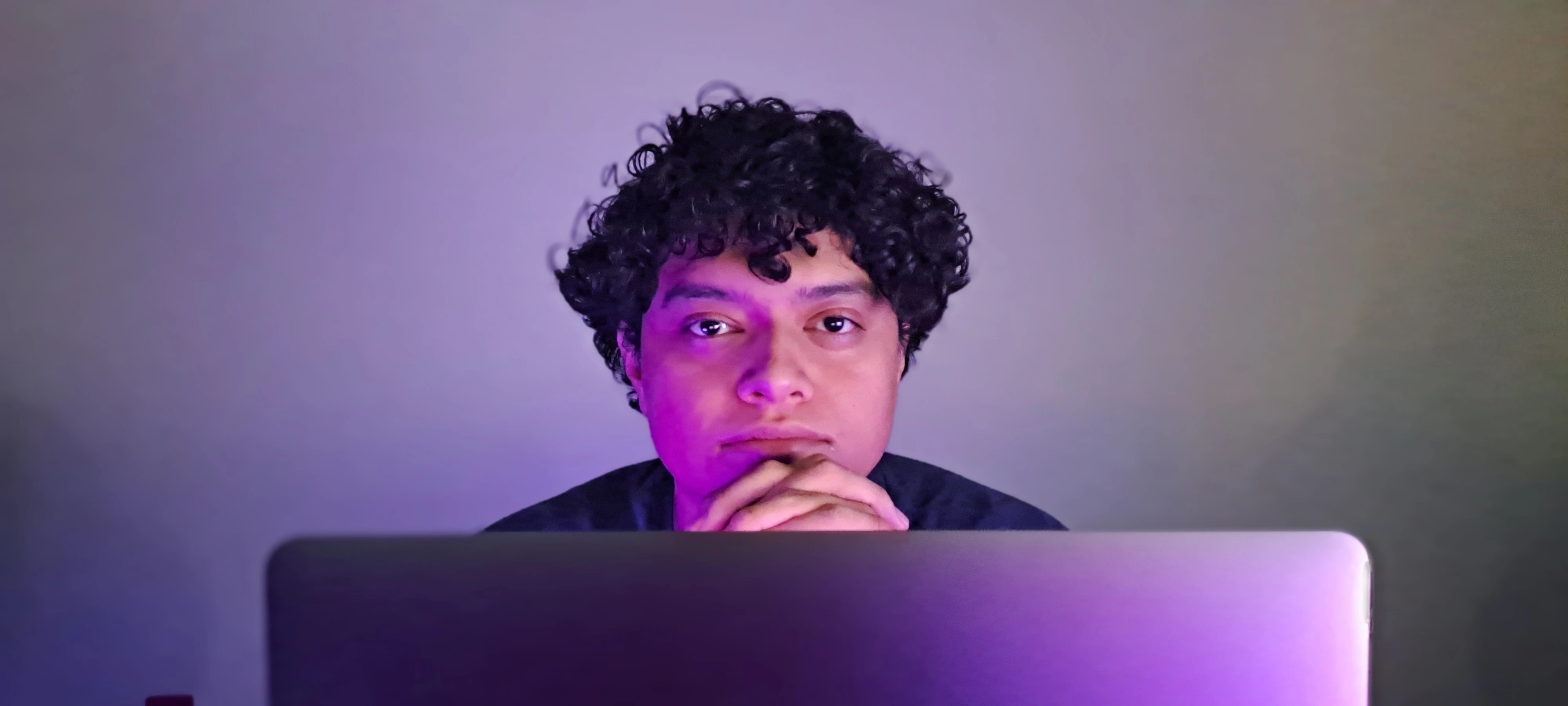 Carole with a Laptop